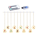 Maxbell LED Christmas String Light Hanging Ornament for Outdoor Home Decoration 3 AA Battery