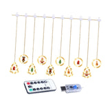 Maxbell Maxbell LED Christmas String Light Hanging Ornament for Outdoor Home Decoration 3 AA Battery