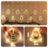 Maxbell Maxbell LED Christmas String Light Hanging Ornament for Outdoor Home Decoration 3 AA Battery