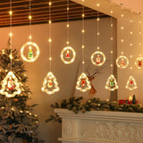 Maxbell LED Christmas String Light Hanging Ornament for Outdoor Home Decoration 3 AA Battery