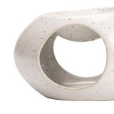 Maxbell Maxbell Ceramic Essential Oil Burner Diffuser Decorative Oil Warmer for SPA StyleA