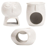 Maxbell Maxbell Ceramic Essential Oil Burner Diffuser Decorative Oil Warmer for SPA StyleA