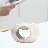 Maxbell Maxbell Ceramic Essential Oil Burner Diffuser Decorative Oil Warmer for SPA StyleA