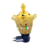 Maxbell Incense Burner Electric Incense Holder for Home Office Decoration