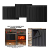 Maxbell Fireplace Blanket Effective Guard Cover for Heat Loss 39inchx32inch