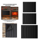 Maxbell Fireplace Blanket Effective Guard Cover for Heat Loss 39inchx32inch