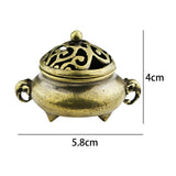 Maxbell Incense Burner Incense Cones Holder Censer for Yoga Room Meditation Office