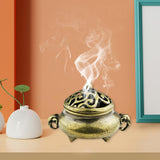 Maxbell Incense Burner Incense Cones Holder Censer for Yoga Room Meditation Office