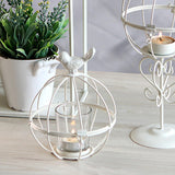 Maxbell Maxbell Modern Iron Candle Holder Table Centerpiece Candlestick Holder Decor 14.5cmx30.8cm
