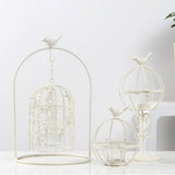 Maxbell Maxbell Modern Iron Candle Holder Table Centerpiece Candlestick Holder Decor 14.5cmx30.8cm