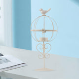Maxbell Maxbell Modern Iron Candle Holder Table Centerpiece Candlestick Holder Decor 14.5cmx30.8cm