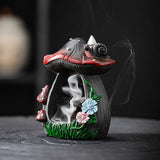 Maxbell Backflow Incense Burner Censer Waterfall Incense Holder for Table Accent