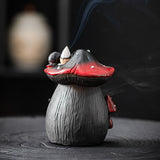 Maxbell Backflow Incense Burner Censer Waterfall Incense Holder for Table Accent