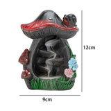 Maxbell Backflow Incense Burner Censer Waterfall Incense Holder for Table Accent