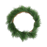 Maxbell Artificial Christmas Wreath Greenery Rustic pines pin for Desktop Decor Small