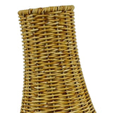 Maxbell Rattan Flower Vase, Wicker Vases Branch Flower Pot rustic Decoration 19cm x 35cm x 9.5cm