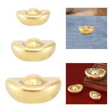 Maxbell Maxbell Traditional Feng Shui Statue Yuan Bao Figurine Decoration Paperweight Crafts Small