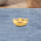 Maxbell Maxbell Traditional Feng Shui Statue Yuan Bao Figurine Decoration Paperweight Crafts Small