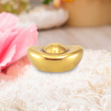 Maxbell Maxbell Traditional Feng Shui Statue Yuan Bao Figurine Decoration Paperweight Crafts Large