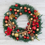 Maxbell 50 Pieces Christmas Ball Pendants Decorative Craft for Xmas Festivals DIY