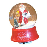 Maxbell Christmas Snow Globe Rotating Musical Snow Globe Music Box Snowball