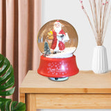 Maxbell Christmas Snow Globe Rotating Musical Snow Globe Music Box Snowball