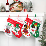 Maxbell Maxbell Reusable Socks Storage Pouch Gift Bag Holiday Tote Christmas Treat Bags Cat