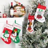 Maxbell Maxbell Reusable Socks Storage Pouch Gift Bag Holiday Tote Christmas Treat Bags Cat