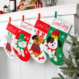 Maxbell Maxbell Reusable Socks Storage Pouch Gift Bag Holiday Tote Christmas Treat Bags Cat