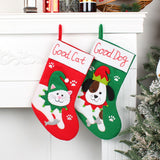 Maxbell Maxbell Reusable Socks Storage Pouch Gift Bag Holiday Tote Christmas Treat Bags Cat