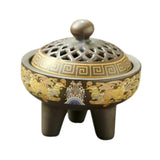 Maxbell Maxbell Ceramic Incense Burner Incense Holder Creative Ornaments for Tea House Brown