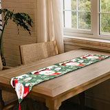 Maxbell Christmas Table Runner Xmas House Dress up Winter Dining Table Decoration