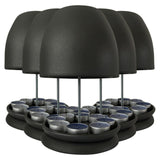 Maxbell Tea Light Oven Ceramic Candle Holder Heater Ornament Decor for Desktop