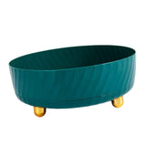Maxbell Maxbell 360 Degree Rotating Makeup Perfume Organizer Cosmetic Organiser Tray Round Green