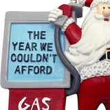 Maxbell Maxbell Christmas Decoration 2022 Petrol Santa Claus Costume Cosplay for Decor