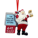 Maxbell Maxbell Christmas Decoration 2022 Petrol Santa Claus Costume Cosplay for Decor
