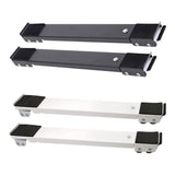 Maxbell Maxbell Appliance Rollers Extendable Mobile Base Easily Move for Washing Machine White Directional