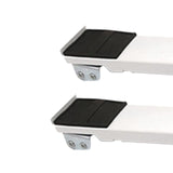 Maxbell Maxbell Appliance Rollers Extendable Mobile Base Easily Move for Washing Machine White Directional