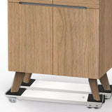Maxbell Maxbell Appliance Rollers Extendable Mobile Base Easily Move for Washing Machine White Directional