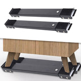 Maxbell Maxbell Appliance Rollers Extendable Mobile Base Easily Move for Washing Machine Black Universal