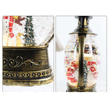 Maxbell Maxbell Christmas Snow Globe Lantern Music Box Toy for Tabletop Festival Decor Santa Claus