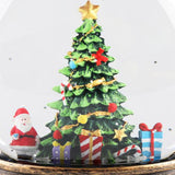Maxbell Maxbell Christmas Snow Globe Lantern Music Box Toy for Tabletop Festival Decor Christmas Tree