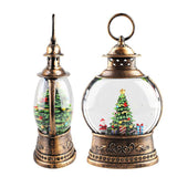 Maxbell Maxbell Christmas Snow Globe Lantern Music Box Toy for Tabletop Festival Decor Christmas Tree