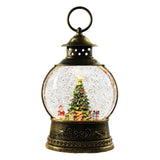 Maxbell Maxbell Christmas Snow Globe Lantern Music Box Toy for Tabletop Festival Decor Christmas Tree