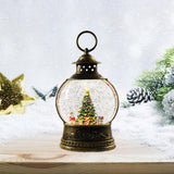 Maxbell Maxbell Christmas Snow Globe Lantern Music Box Toy for Tabletop Festival Decor Christmas Tree
