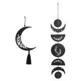 Maxbell Maxbell Moon Phase Wall Hanging Hotel Apartment Decoration Cycle Wall Moon Decor Moon 40cm