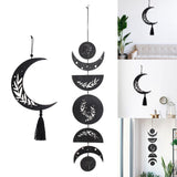 Maxbell Maxbell Moon Phase Wall Hanging Hotel Apartment Decoration Cycle Wall Moon Decor Moon 40cm