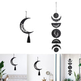 Maxbell Maxbell Moon Phase Wall Hanging Hotel Apartment Decoration Cycle Wall Moon Decor Moon 40cm