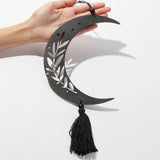 Maxbell Maxbell Moon Phase Wall Hanging Hotel Apartment Decoration Cycle Wall Moon Decor Moon 40cm