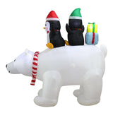 Maxbell Maxbell Christmas Inflatable Decoration Air Inflated for Backyard Garden Prop